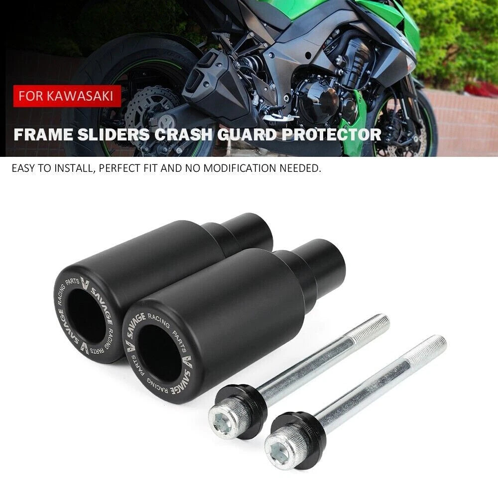 Frame Sliders Crash Guard Protector for Kawasaki Z1000 (2014–2020) Z1000R (2017–2020)