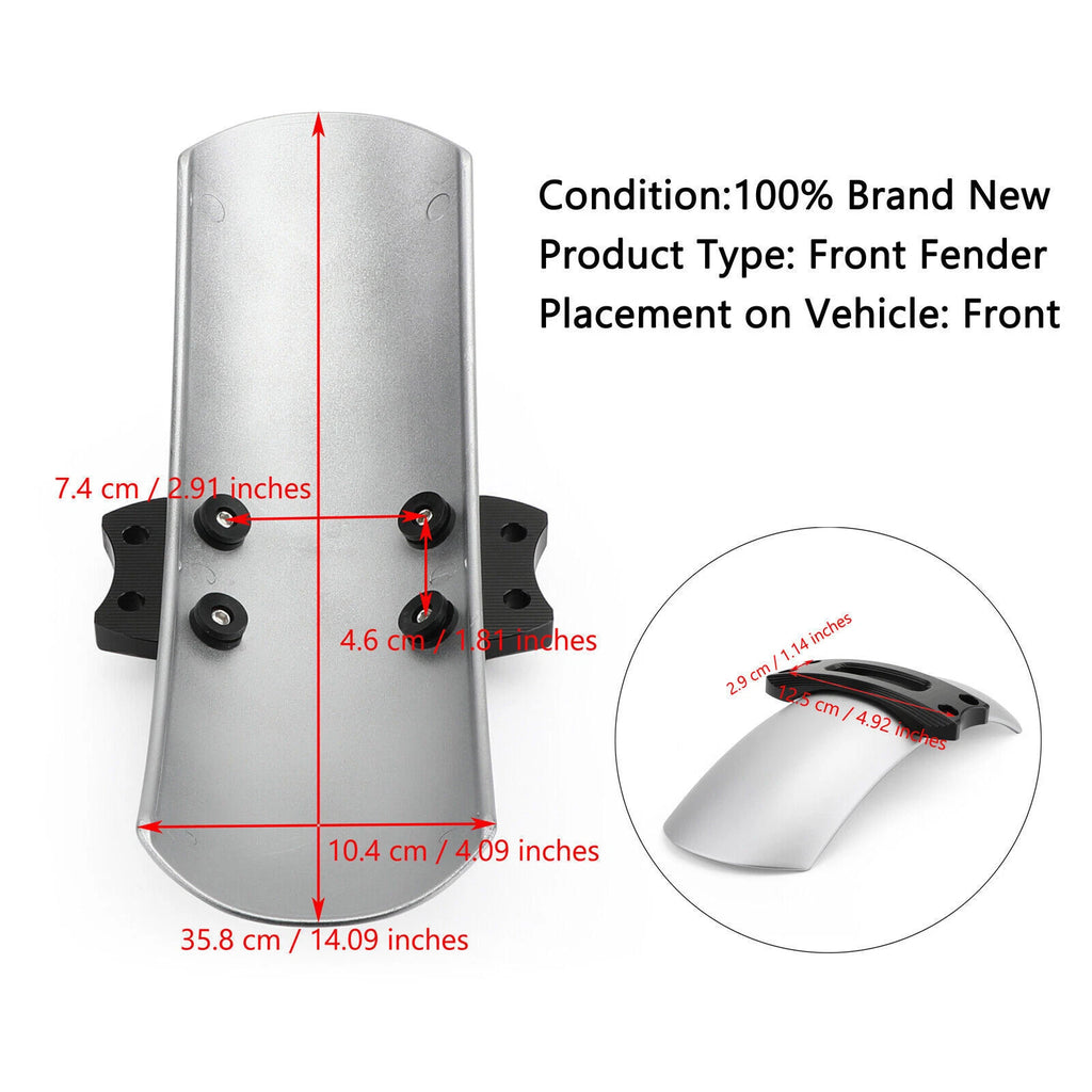 Front Wheel Fender Mudguard for BMW R Nine T Scrambler (2016–2019) T9