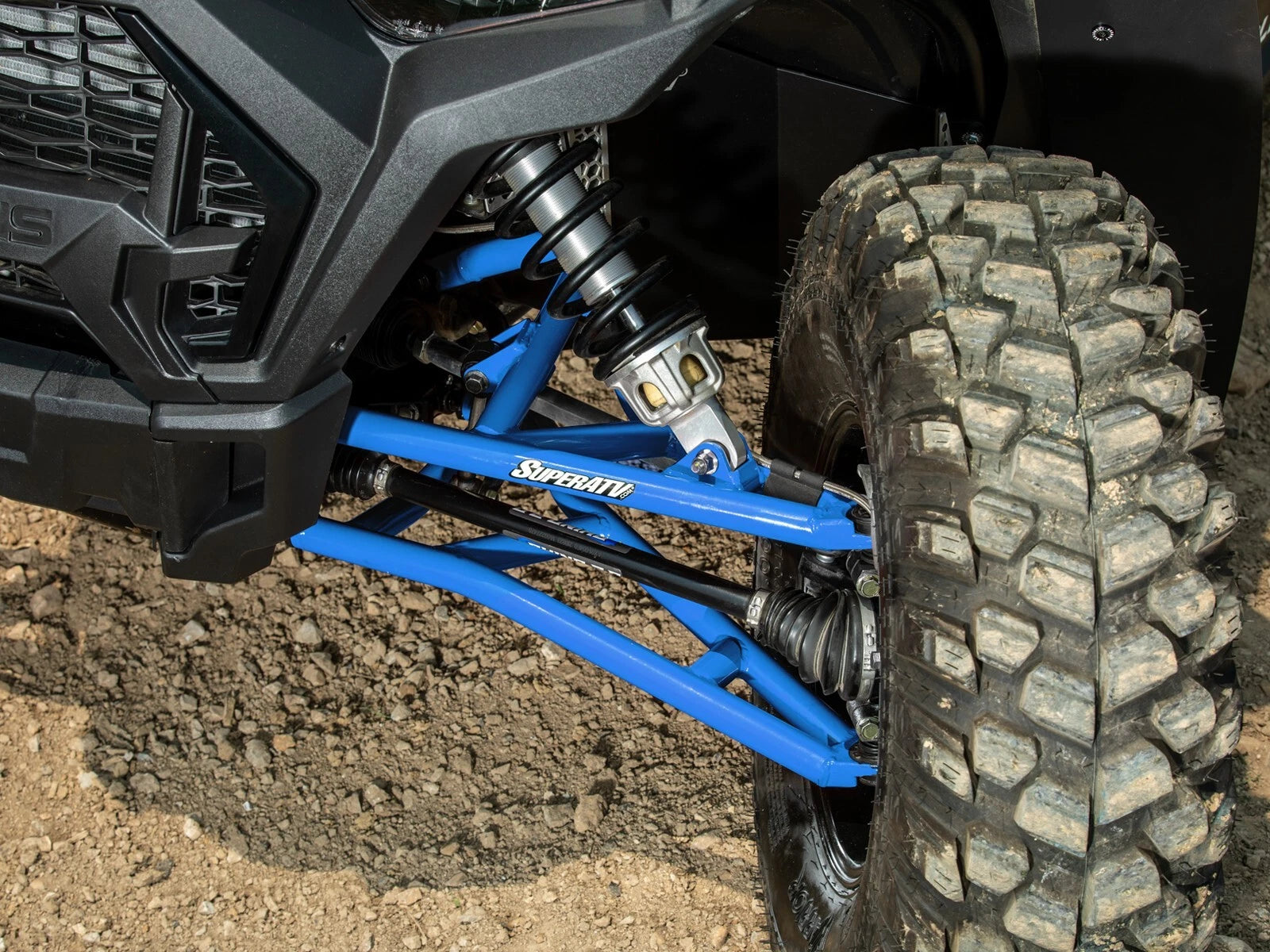 High Clearance Forward Offset A Arms for Polaris RZR XP 1000 (2014–2020) - Blue