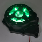 Left Engine Stator Cover w/ Green LED for Yamaha YZF-R6 (2006–2021)