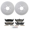 Bosch QuietCast Rear Rotors & Ceramic Brake Pad Kit for Ford Expedition (2003–2023)