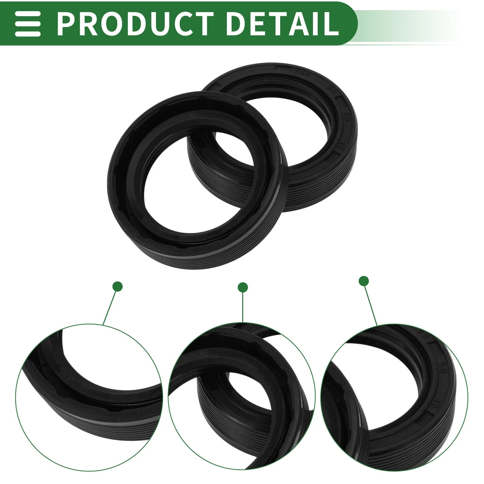 Oil Seal for Rotary Shaft (35x50x12mm)