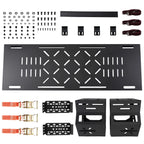 Heavy Duty Spare Tire Cargo Rack 80lb 27"-32" for Jeep Wrangler Ford Bronco