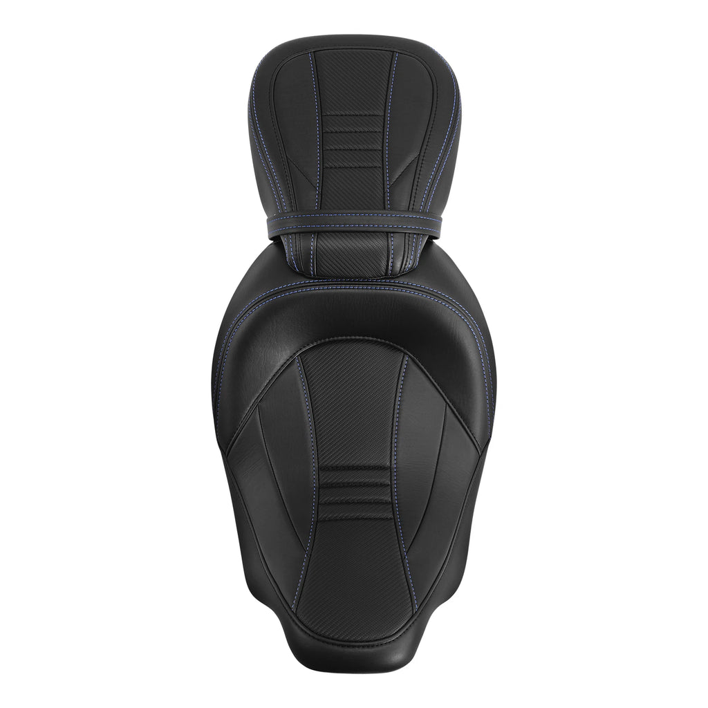 Driver Passenger Seat for Harley Touring Electra Street Road Glide (2009–2023)