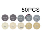 50pcs 3in Sanding Discs Pads 60-10000 Grit for Automotive Use