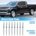 8 Pcs Diesel Glow Plugs No.12639701 for Chevrolet Express 2500 (2006–2016)