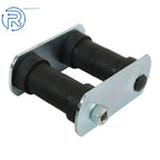 2X Leaf Spring Rear Shackle Bushings for Chevrolet Nova Camaro (1969–1979)