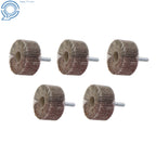 Set of 5 Flap Wheels 2" x 1" 120 Grit for Automotive Finishing