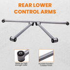 Set of 2 Front A-Arms & Rear Lower Control Arm for 1993-2002 Camaro Firebird