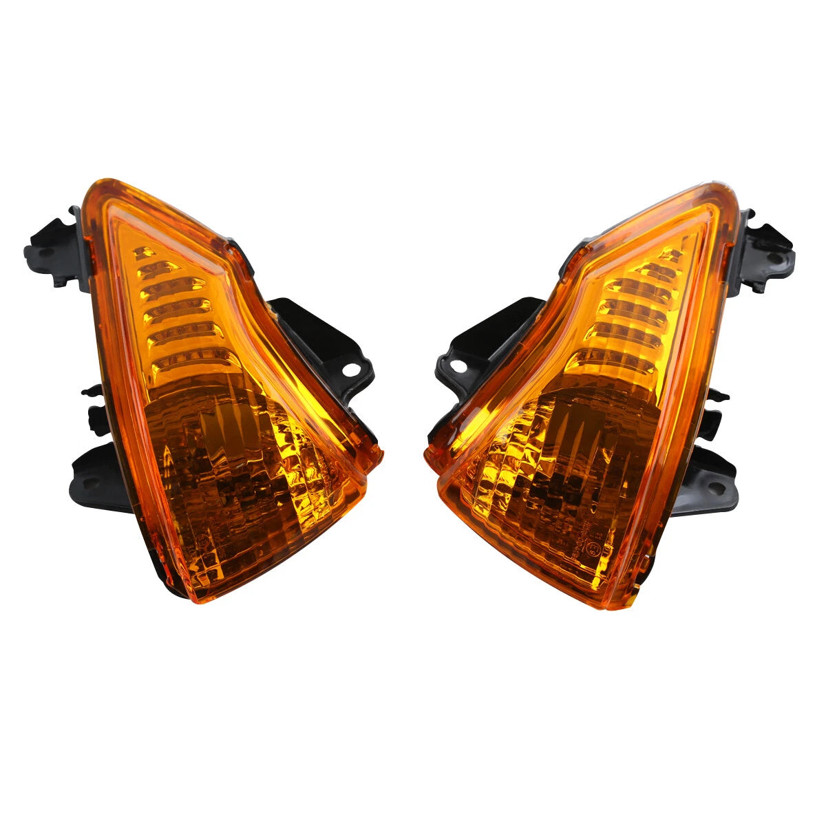 Amber Front Turn Signal Lights for Kawasaki ER-6N ER6F ER6R (2009–2011)