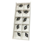 10pcs DCGT070202AK N01 Carbide Lathe Insert for Aluminium Cutting