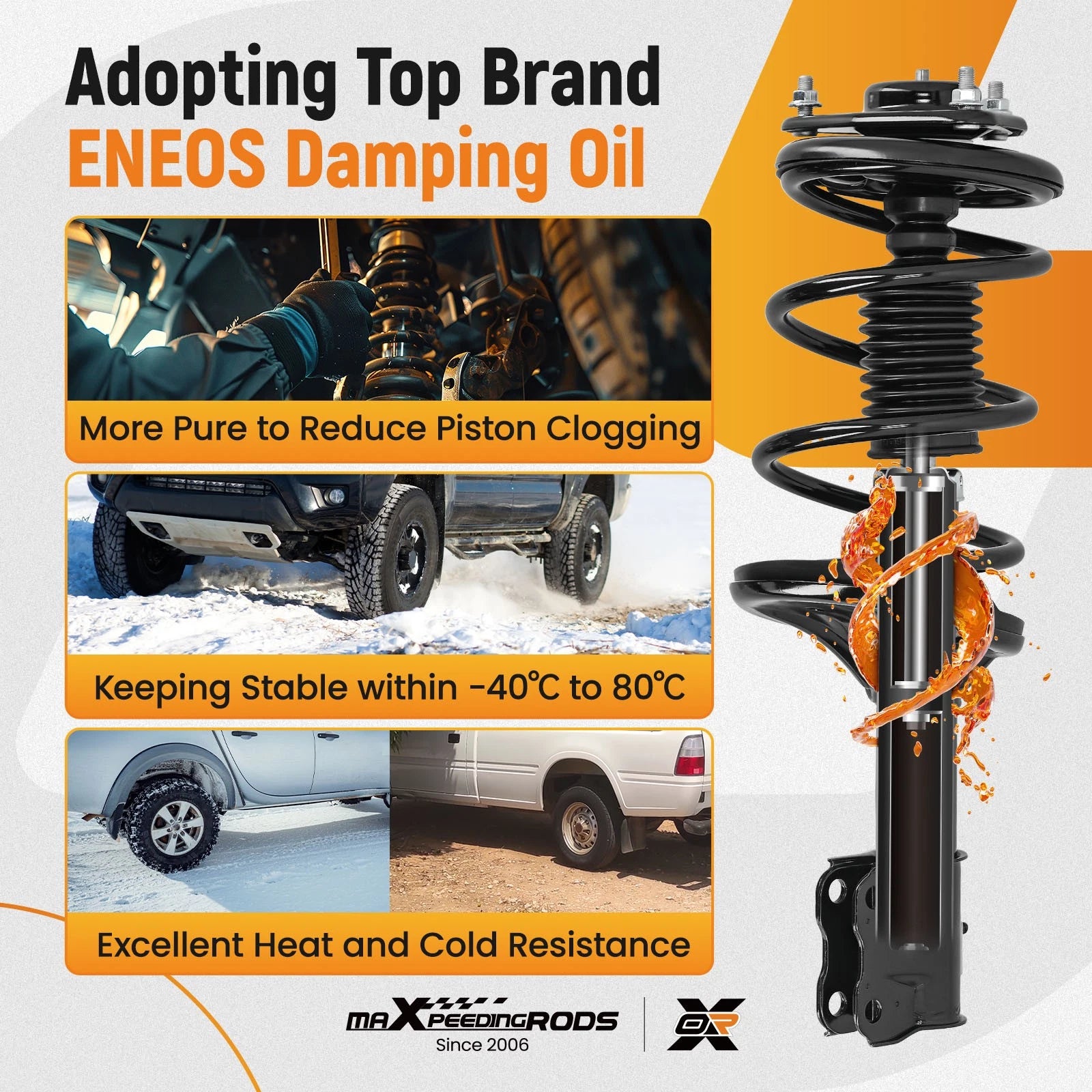Suspension Kit Front Strut Spring Assembly for Mitsubishi Lancer (2002–2007) 13040