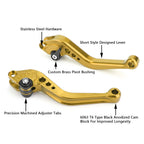 Short Clutch Brake Lever for 790 Street Bike (2018) Gold