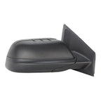 Replacement Black Textured Passenger Side Door Mirror w/Blind Spot