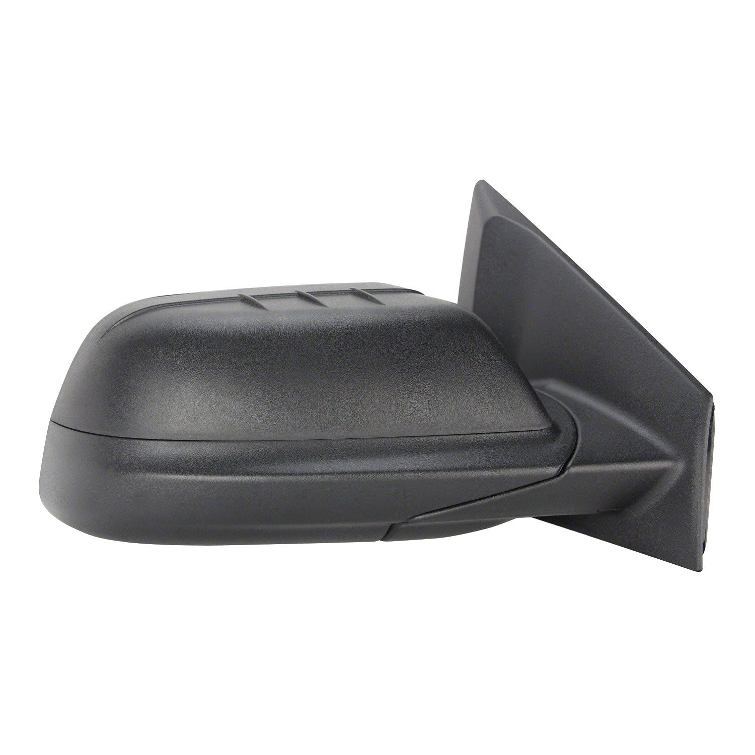 Replacement Black Textured Passenger Side Door Mirror w/Blind Spot