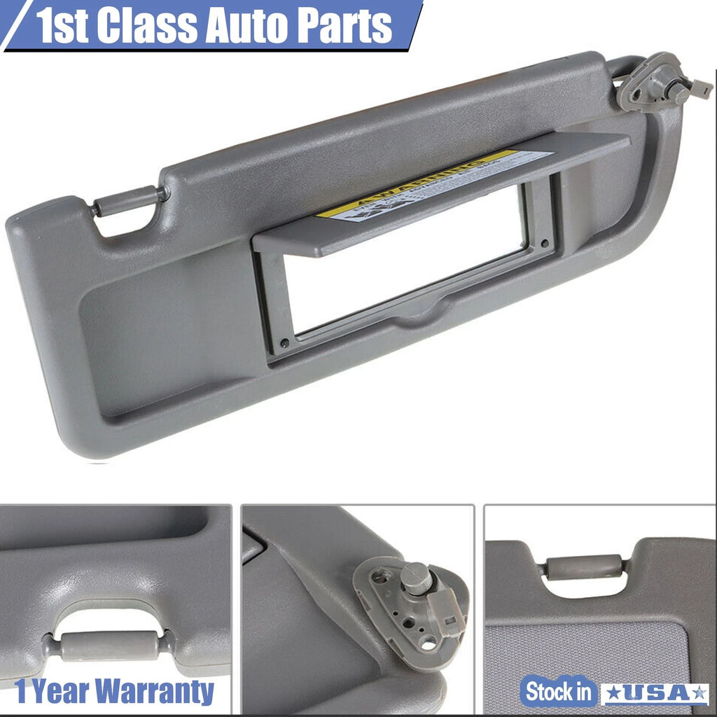 Left Driver Side Sun Visor for Honda Civic Coupe/Sedan (2006-2008)