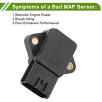 Manifold Absolute Pressure Sensor for Subaru Forester (2003–2004) 1859075F00