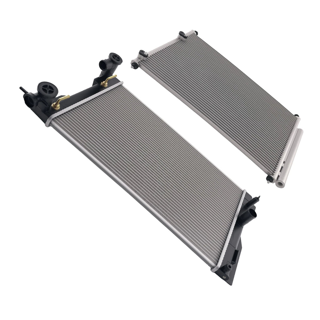 Coolant Radiator and Condenser for Toyota Corolla Matrix 1.8L (2009–2017)