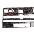 Forged Red CD Panel Frame Cover Trim for Infiniti Q50 Q60 (2014-2019)