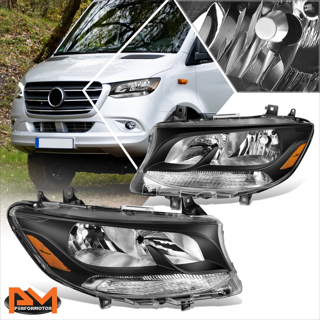 Right Side Headlight Lamp for Ford Expedition (2015–2017) Black Housing