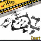Set of 12 Front Control Arm Sway Bar Tie Rod Ball Joint for Ford F-250 (1997–1999)