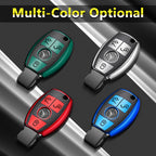 TPU Leather Key Fob Cover for Mercedes-Benz C, E, S-Class (2010-2017)