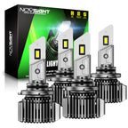 4X 9005 9006 LED Combo Headlight Bulbs for NOVSIGHT (6500K)