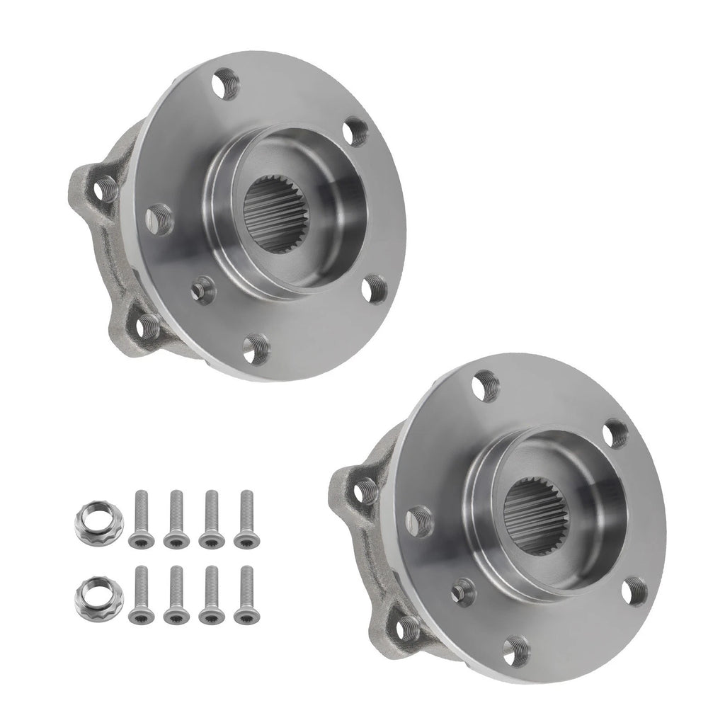 2X Front Wheel Bearing Hub Assembly for BMW X5 X6 (2007–2013)