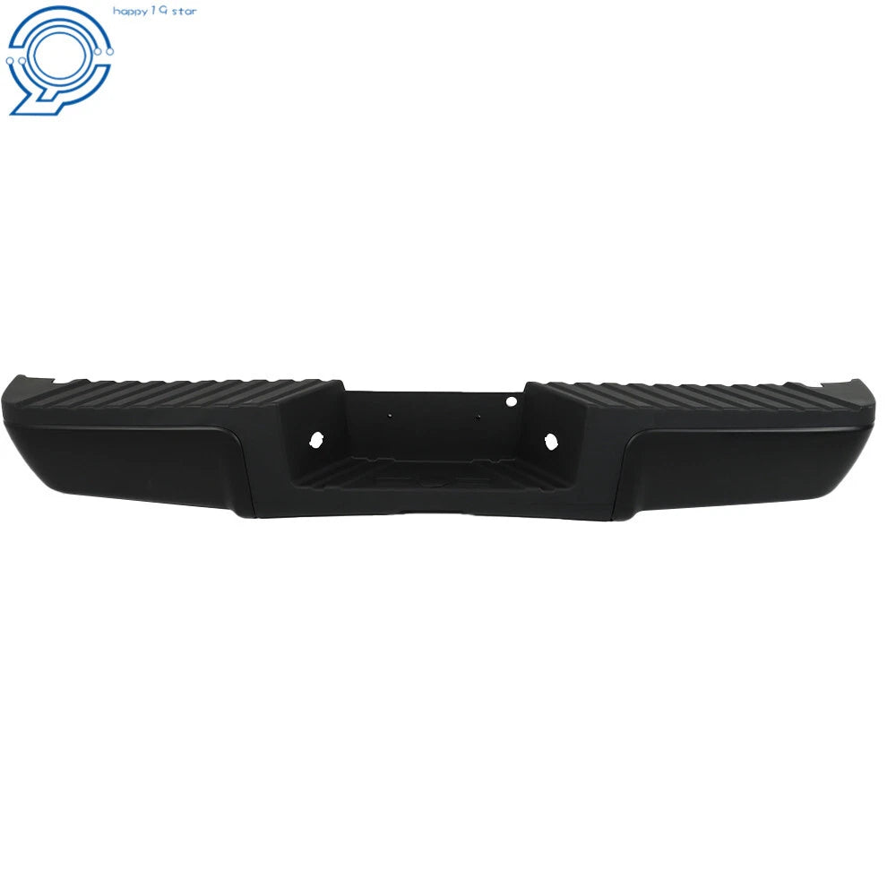 Rear Step Bumper for Ford F250 F350 F450 Super Duty (2008–2016) Black Steel