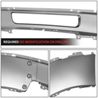 Chrome Front Bumper Face Bar for Silverado 2500 3500 HD (2011–2014)
