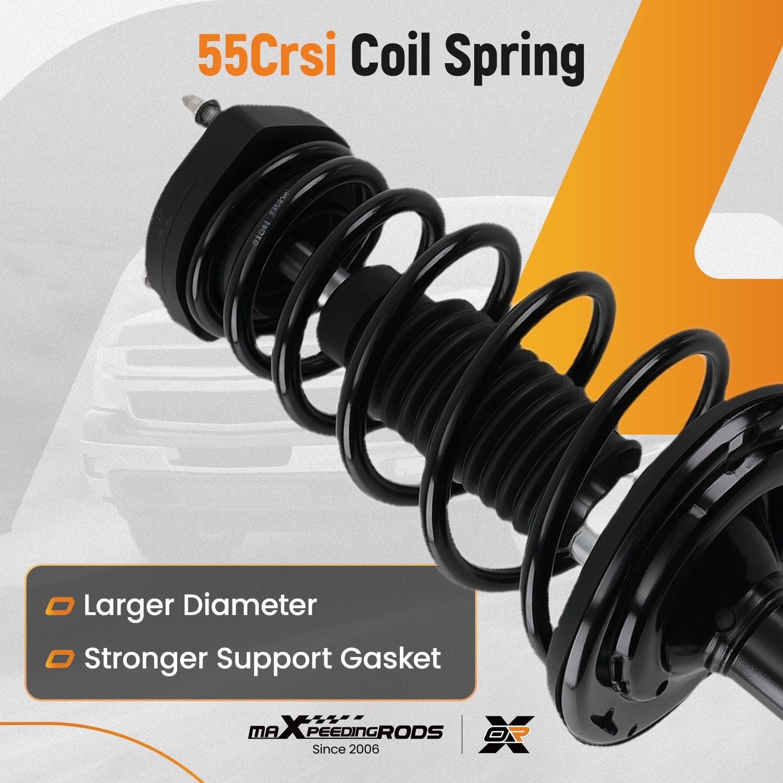 Rear Complete Struts & Coil Spring Kit for Toyota Avalon (2004–2005) 172455 172456