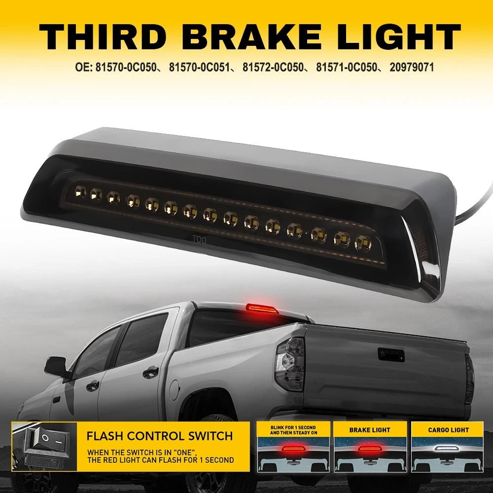 LED Third Brake Light for Toyota Tundra (2007–2021) - Smoke