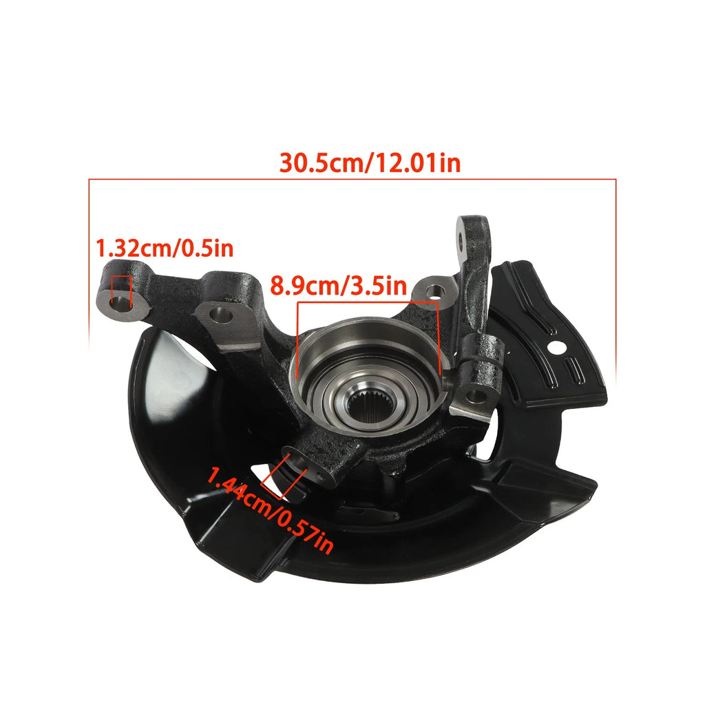 Front Right Wheel Hub Bearing Knuckle Assembly for Hyundai Sonata (2011–2013)