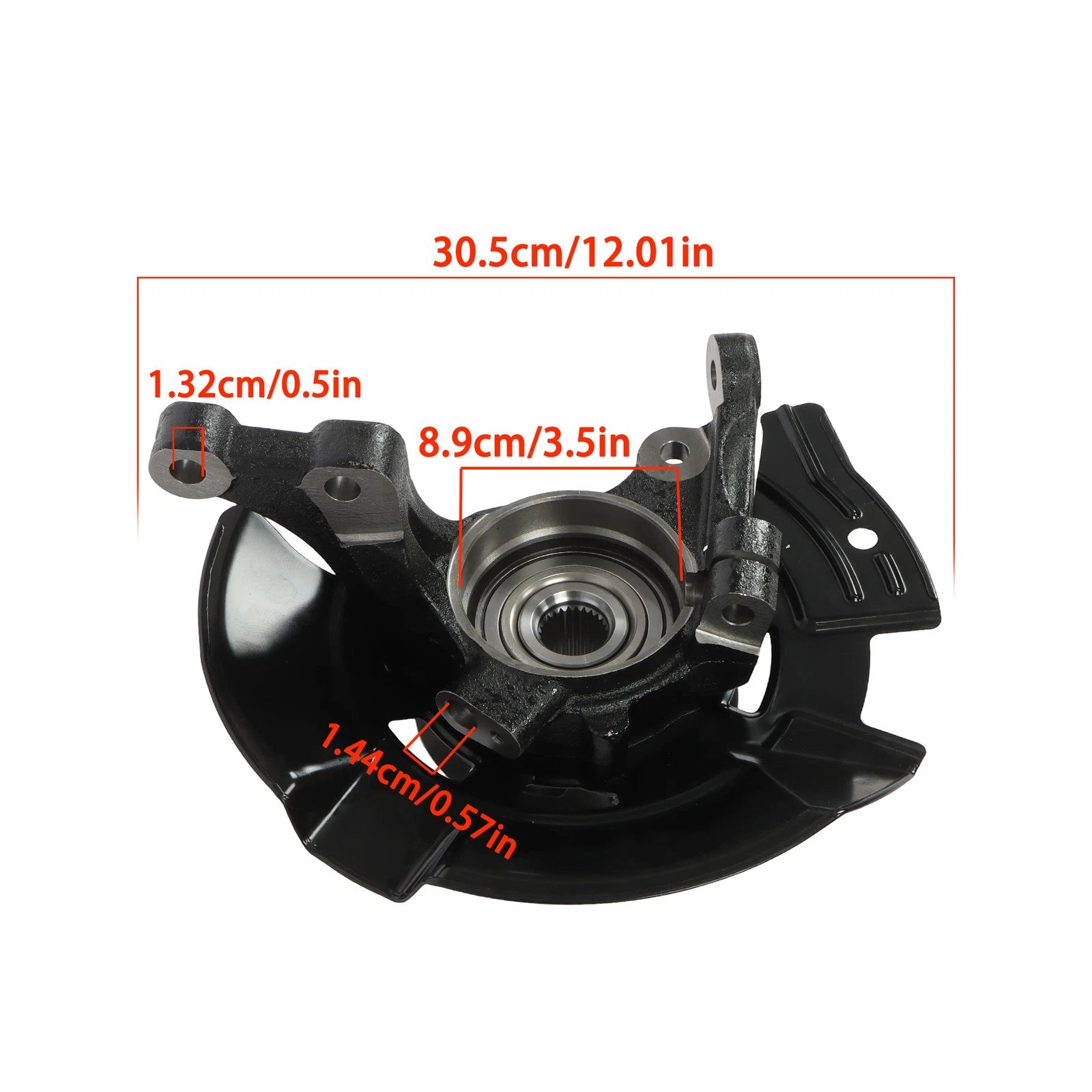 Front Right Wheel Hub Bearing Knuckle Assembly for Hyundai Sonata (2011–2013)