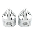 Front Wheel Axle Nut Cover Cap for Harley Touring Road Glide Dyna Softail