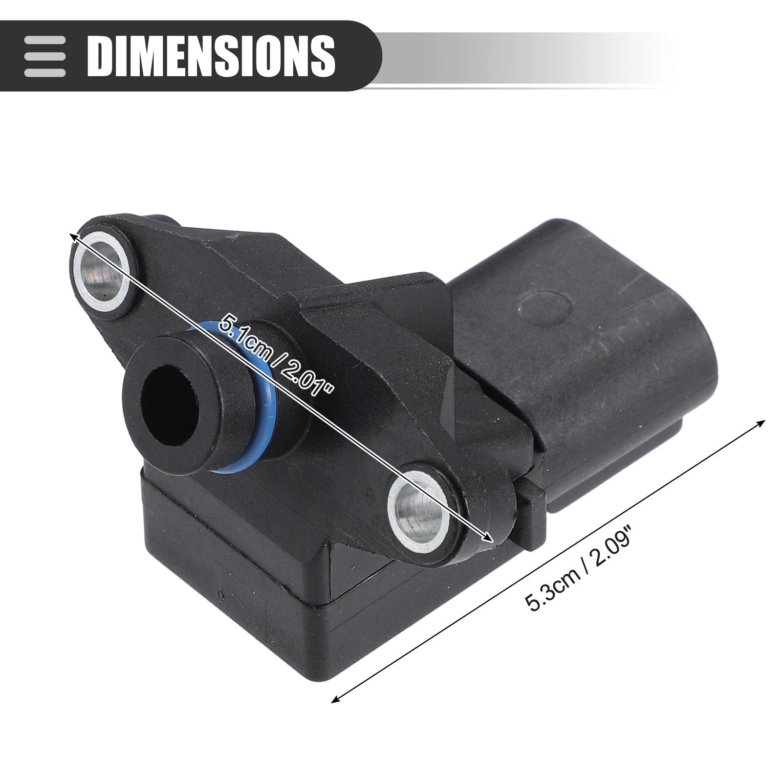 MAP Manifold Air Pressure Sensor for Chrysler Pacifica (2005–2006) No. 4896003AB
