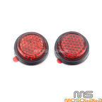 Plastic Number Plate Self Adhesive Reflectors for Off Road Motorcycle