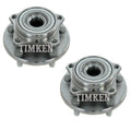 Set of 2 Front Timken Wheel Bearing Hub Kit for Chrysler Dodge Mitsubishi (FWD)