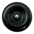 Air Cleaner Assembly Black Louvered for 1 or 2 Barrel Carb 2-5/16in Neck (—)