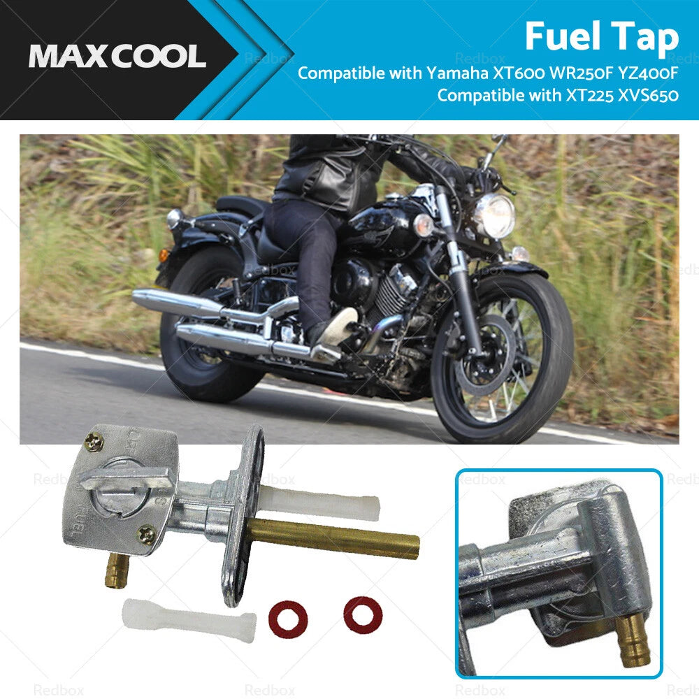 Fuel Tank Tap Switch for Yamaha XT600, WR250F, YZ400F, XT225, XVS650 (1990–2023)