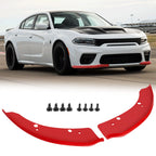 Front Bumper Lip Splitter Trim Cover for Dodge Charger SRT Scat (2015–2022)
