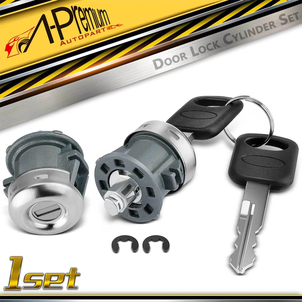 Door Lock Cylinder with 2 Keys for Ford F-150 F-250 F-350 (1997–2003)