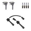 Set of 2 Ignition Coils & 4 Spark Plugs for Kia Sportage L4 (2011–2016)