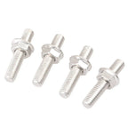 Steel Exhaust Port Studs & Nuts for Harley Sportster XL883 XL1200 Dyna (2004-2023)