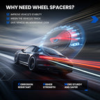 1" 5x100 Hubcentric Wheel Spacers for Subaru Outback & XT6 (2012-2014)