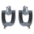 Driver Footpegs for Harley Softail Low Rider Fat Boy (2018–2025)