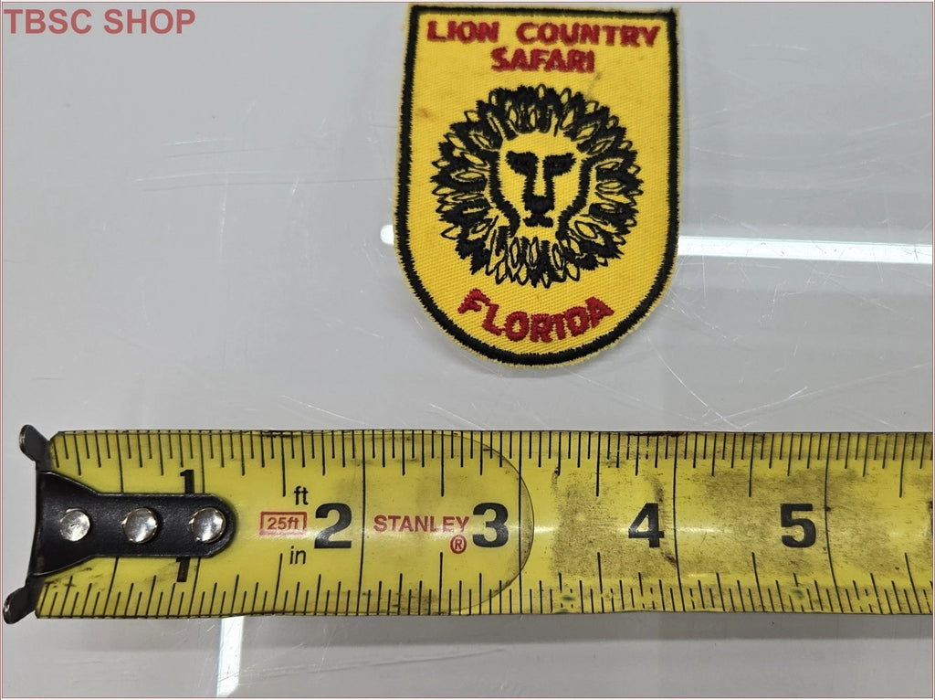 Lion Country Safari Vintage Tourist Badge Patch