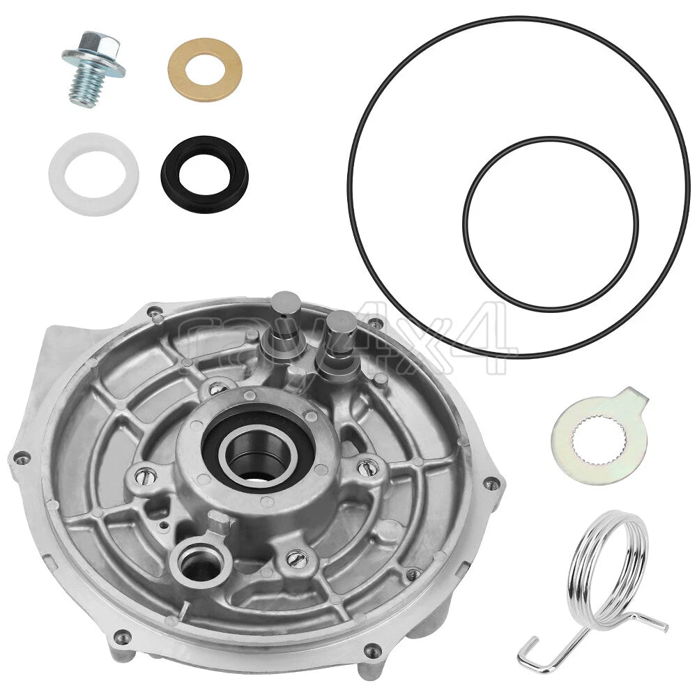 Rear Brake Backing Plate Kit w/Bearing Seals for Honda Rancher 350 400 (2000–2007)