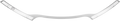 Chrome Windshield Trim for Harley-Davidson KWW-01-0608