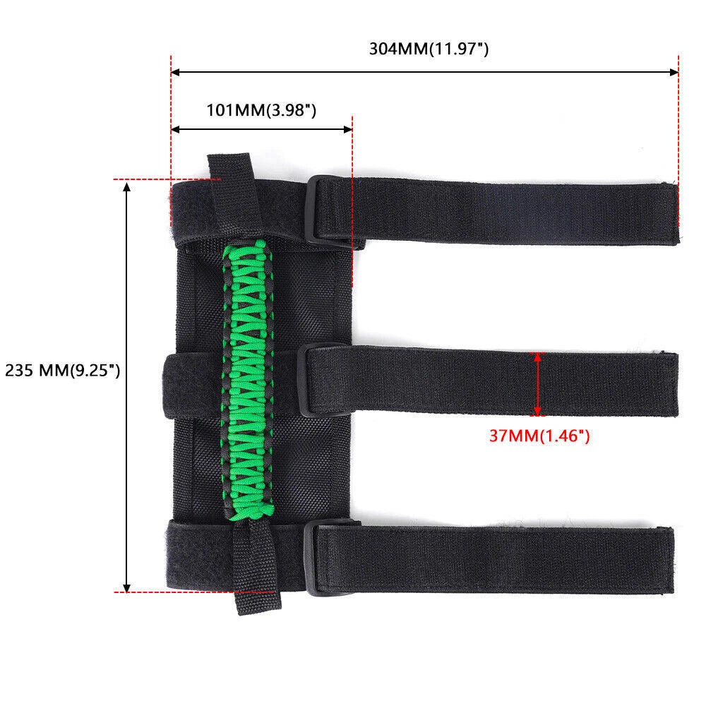 Grab Handles for Jeep Wrangler (CJ, YJ, TJ, JK, JL, JLU, JKU)